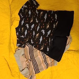 Onesie and Short Set 18 month Boy